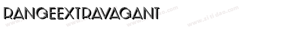 RangeExtravagant字体转换