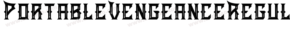 PortableVengeanceRegular-9J5n字体转换