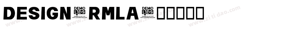 Design-RMlA字体转换