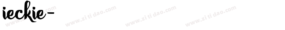 ieckie字体转换