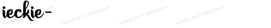 ieckie字体转换