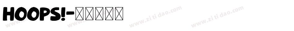 Hoops!字体转换