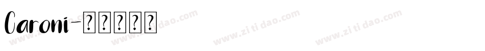 Caroni字体转换