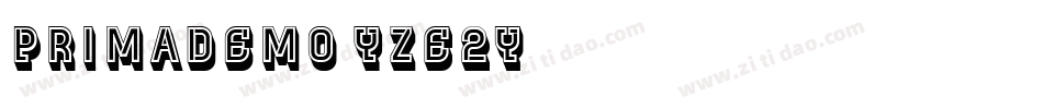 PrimaDemo-YzE2y字体转换