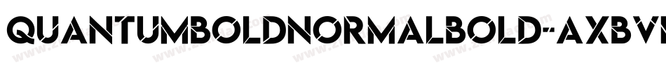 QuantumBoldNormalBold-axBvK字体转换
