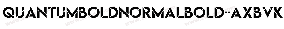 QuantumBoldNormalBold-axBvK字体转换