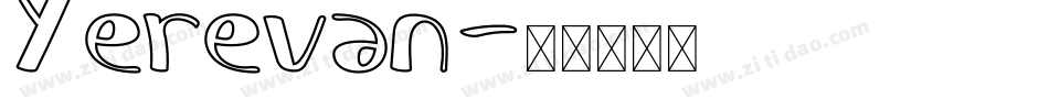 Yerevan字体转换