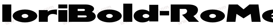 IoriBold-RoMe字体转换