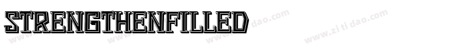 StrengthenFilled字体转换