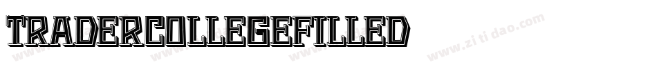 TraderCollegeFilled字体转换