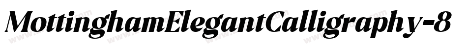 MottinghamElegantCalligraphy-81zB字体转换