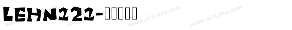 LEHN121字体转换