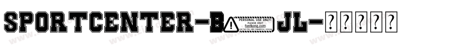 SportCenter-B1jl字体转换