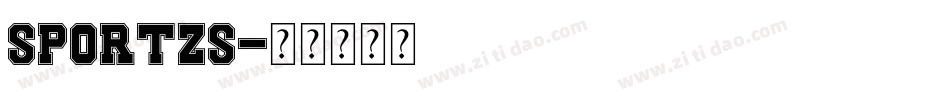 Sportzs字体转换