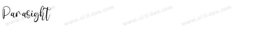 Parasight字体转换