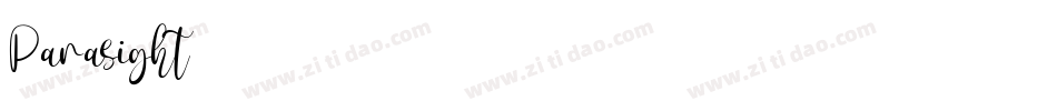 Parasight字体转换