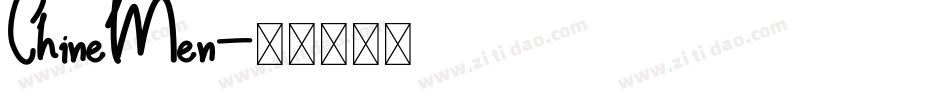 ChineMen字体转换