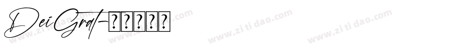 DeiGrat字体转换