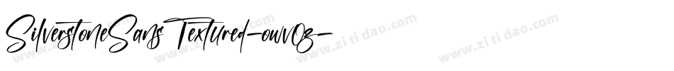 SilverstoneSansTextured-owv0z字体转换 SilverstoneSansTextured-owv0z字体转换