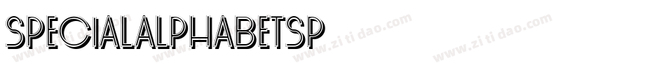 SpecialAlphabetsP02字体转换