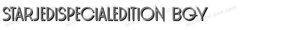 StarjediSpecialEdition-9Bqy字体转换