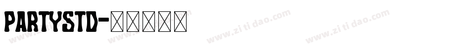 PartyStd字体转换