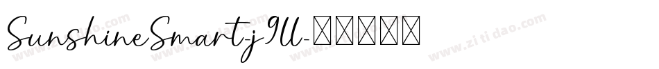 SunshineSmart-j9ll字体转换