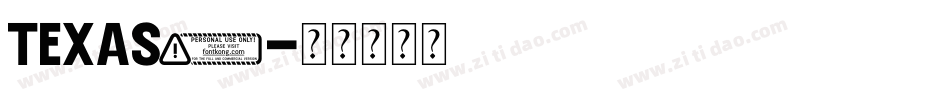 TEXAS7字体转换