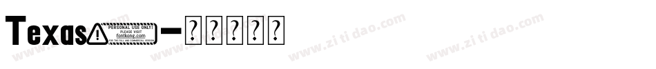Texas2字体转换