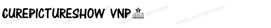 CurePictureShow-vnP9字体转换