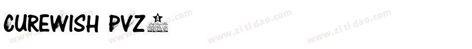 CureWish-PVz7字体转换