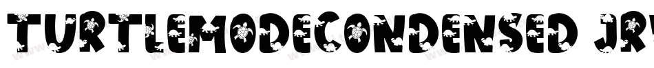 TurtleModeCondensed-JRW1E字体转换