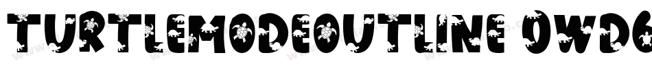 TurtleModeOutline-0Wd64字体转换