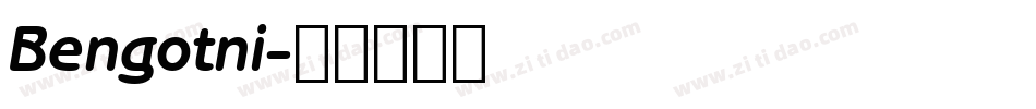Bengotni字体转换