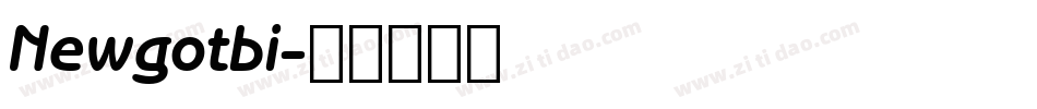 Newgotbi字体转换