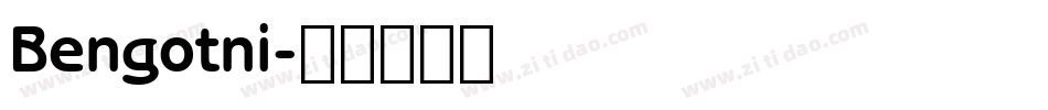 Bengotni字体转换