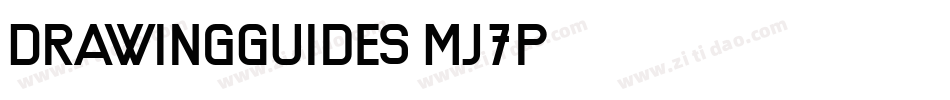 DrawingGuides-MJ7p字体转换