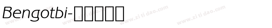 Bengotbi字体转换