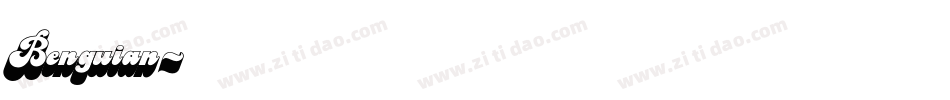 Benguian字体转换