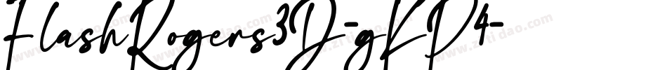 FlashRogers3D-gKP4字体转换