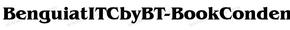 BenguiatITCbyBT-BookCondensed字体转换
