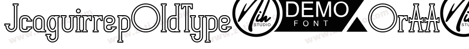 JcaguirrepOldType-OrAA字体转换