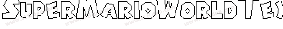 SuperMarioWorldTextBoxRegular-Y86j字体转换