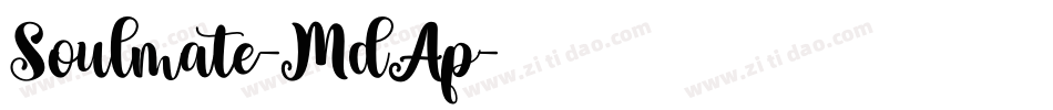 Soulmate-MdAp字体转换