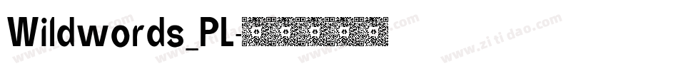 Wildwords_PL字体转换