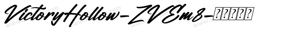 VictoryHollow-ZVEm8字体转换