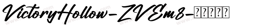 VictoryHollow-ZVEm8字体转换