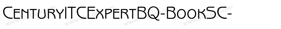 CenturyITCExpertBQ-BookSC字体转换