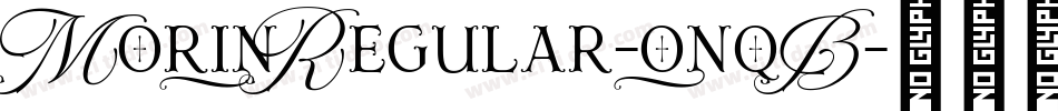 MorinRegular-onqB字体转换