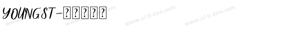 YOUNGST字体转换